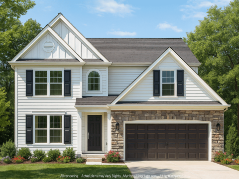 Traditional Home Plan with 4 Beds, 2.5 Baths, and CAD Designs