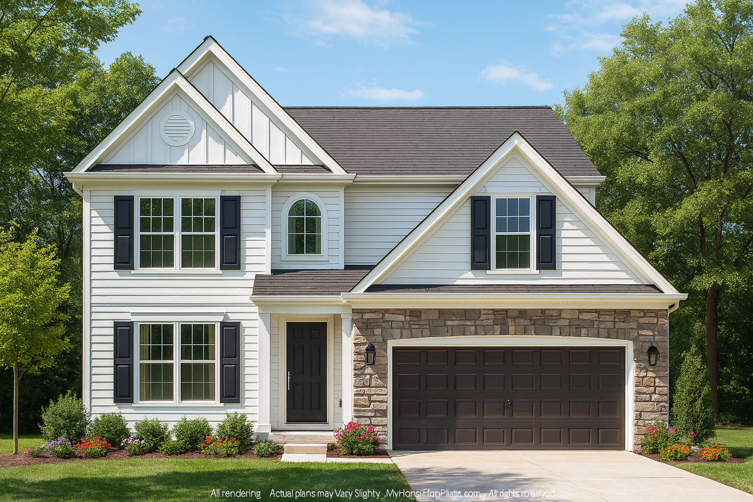Traditional Home Plan with 4 Beds, 2.5 Baths, and CAD Designs