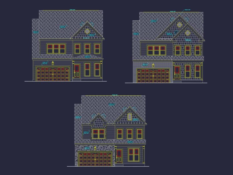 Two-Story Craftsman House Plan with 4 Bedrooms & Open Floor Layout