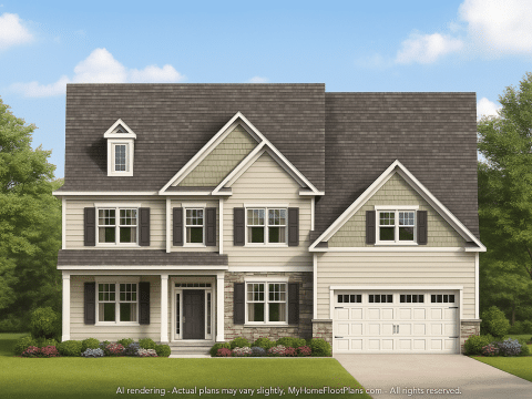Versatile 3-Story House Plan with 5 Bedrooms and Open Floor Design