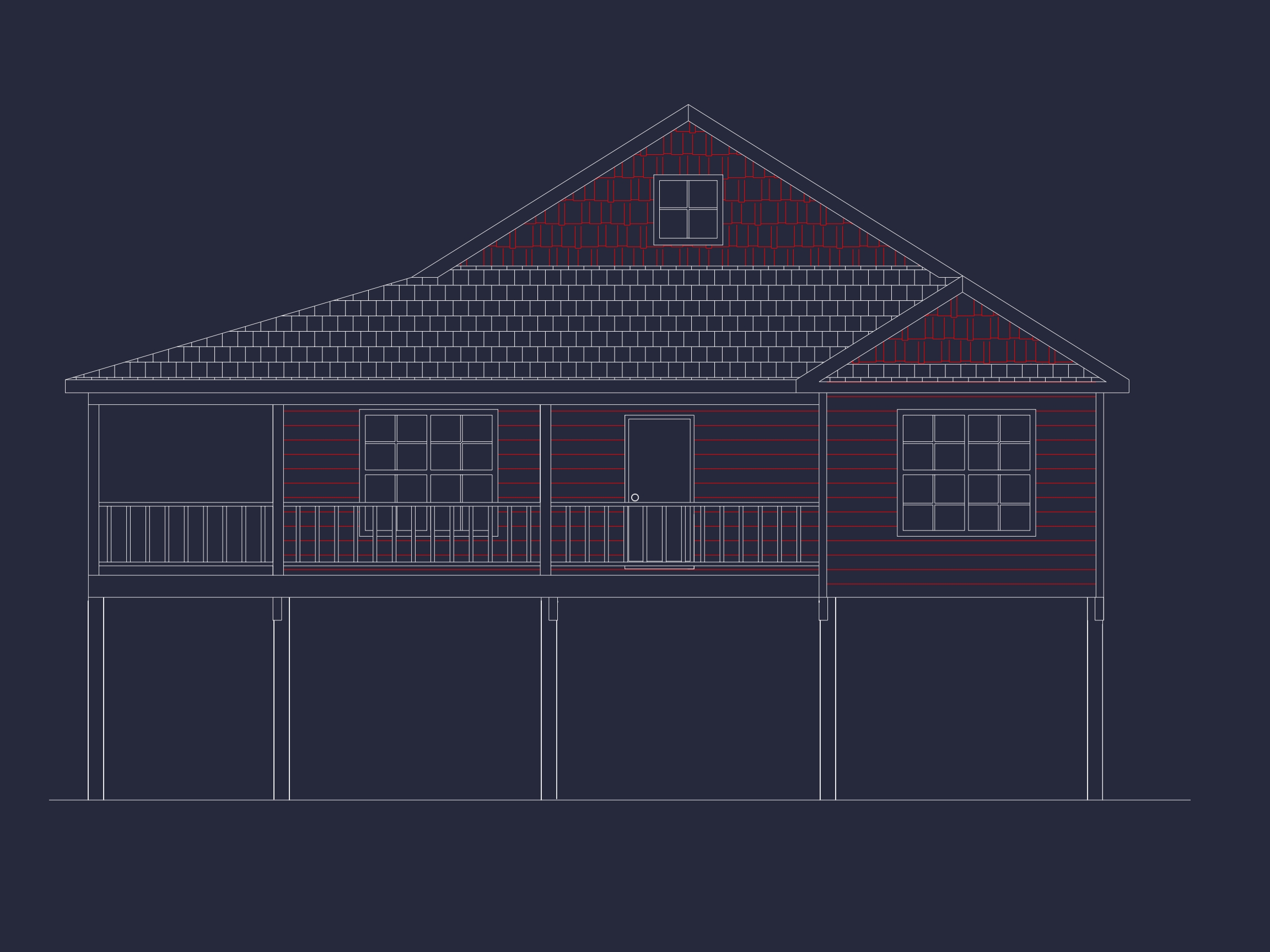 Beach Home Plan: 1,320 Sq. Ft. Coastal Design with CAD Floor Plan