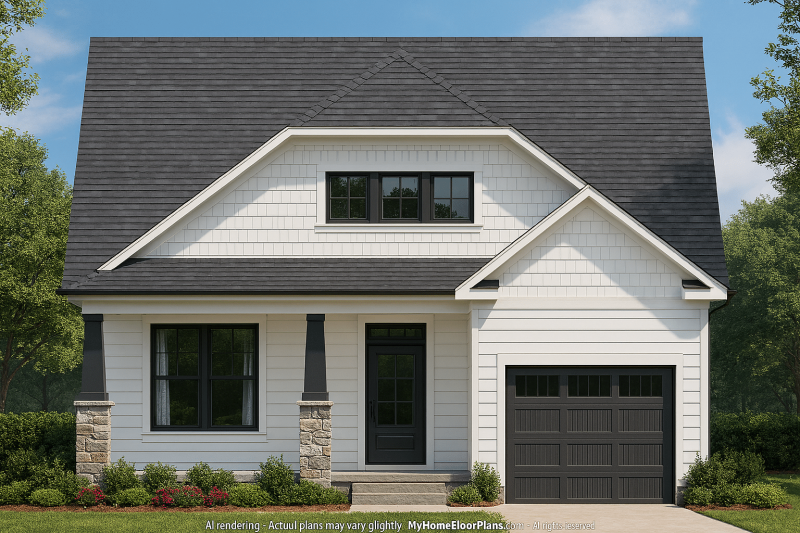 DO NOT cut off left or right side of image! The ENTIRE house should be shown. Must be in Landscape orientation!