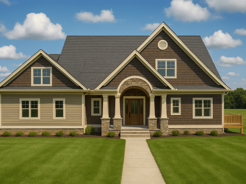 3-Story House Floor Plan Blueprint for Stunning Designs
