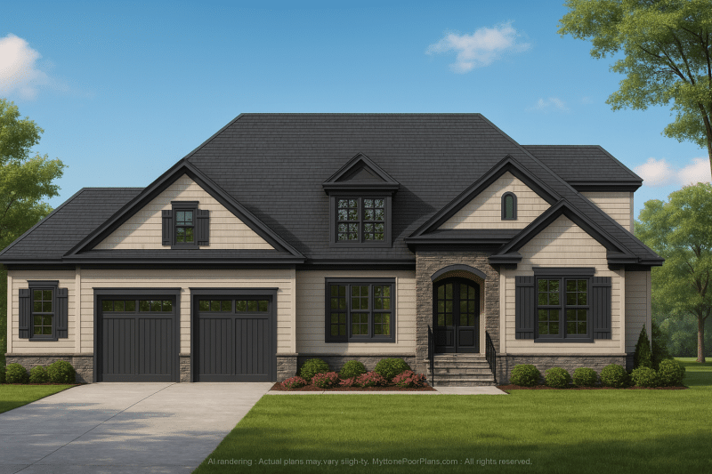 4-Bedroom Southern Home Plan with Open Floor Designs
