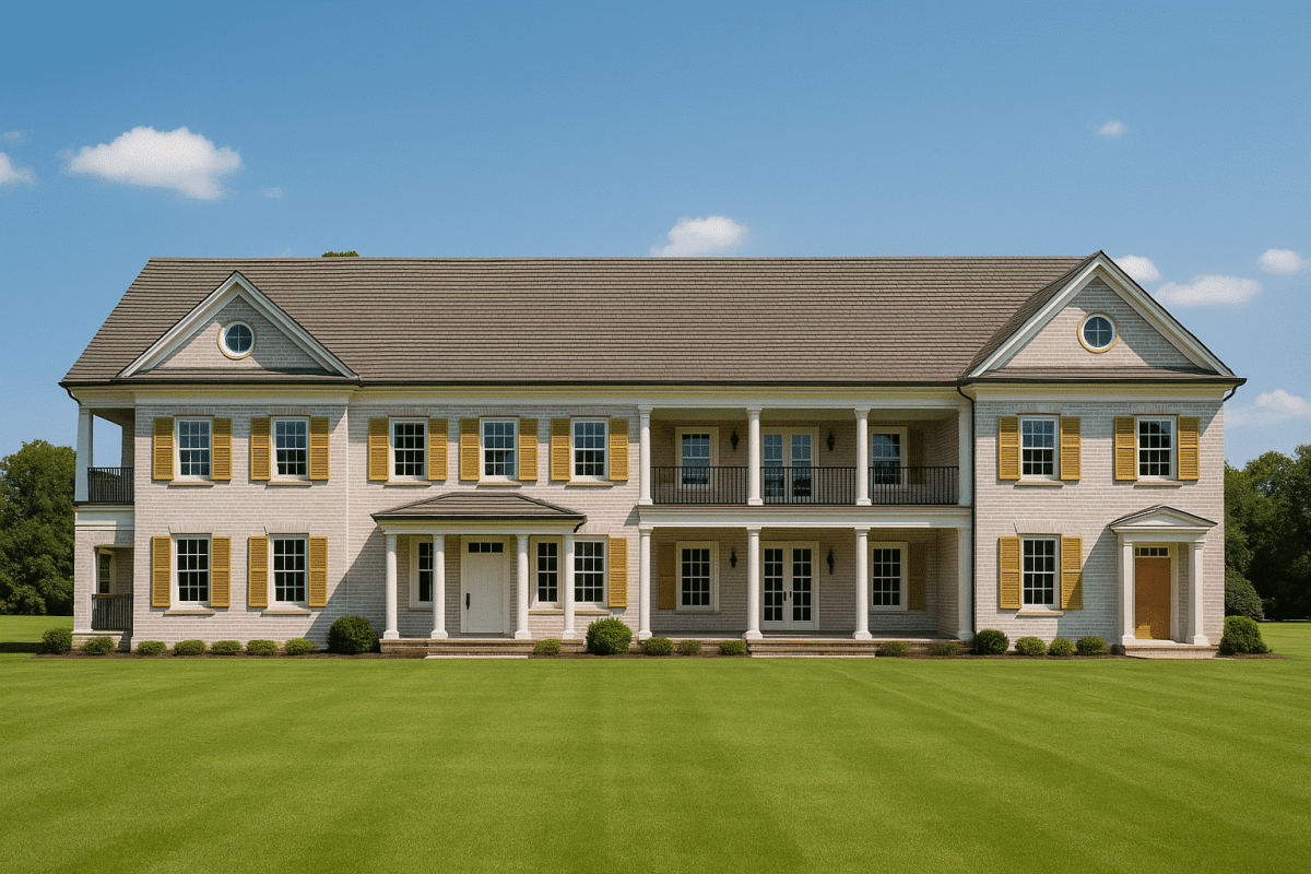 4-Unit Modern Townhome Floor Plan with CAD Designs and Blueprints