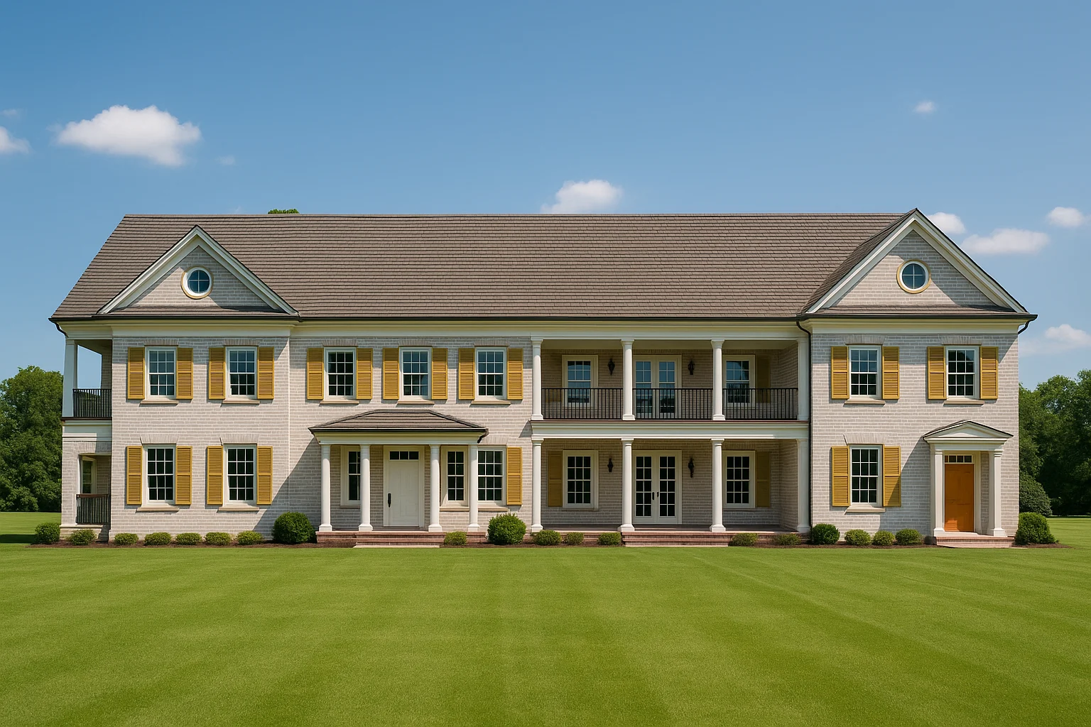 4-Unit Modern Townhome Floor Plan with CAD Designs and Blueprints