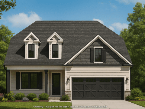 Beautiful 1.5-Story Home Plan with CAD Designs & Floor Plan