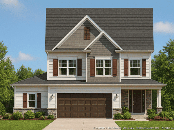 Beautiful 2-Story Craftsman Home Plan with Open Floor Design
