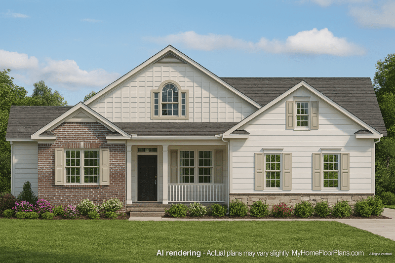 Beautiful 2-Story House Plan with Bonus Room & Open Layout