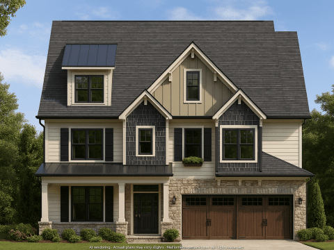 Beautiful 2-Story House Plan with Craftsman Architectural Details
