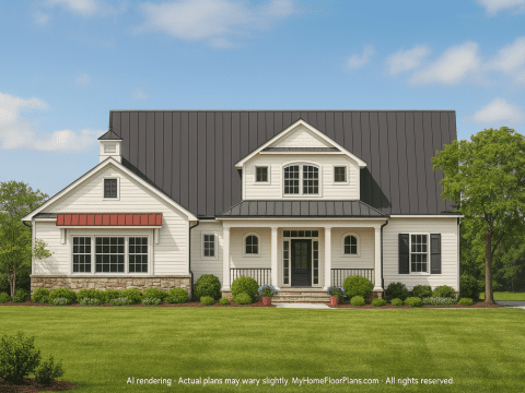 Beautiful Home Plan with Modern CAD Designs & Floor Blueprints