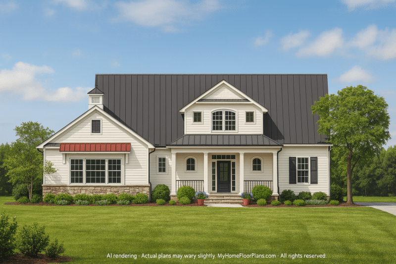 Beautiful Home Plan with Modern CAD Designs & Floor Blueprints