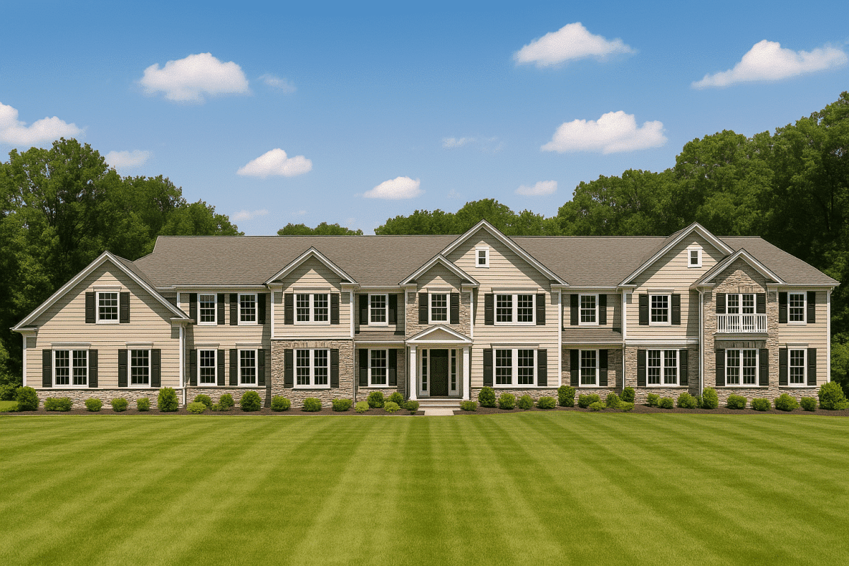 Charming 2-Story 6-Unit Townhome Plan with Craftsman Style & Efficient Layout