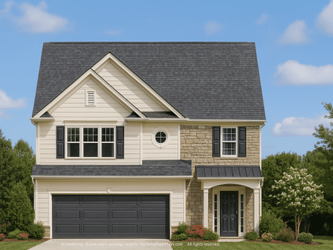 Charming 2-Story House Plan with CAD-Ready Floor Designs