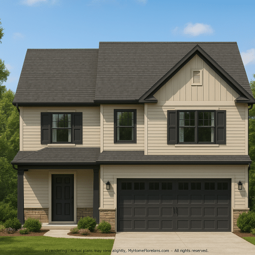Charming 2-Story House Plan with Craftsman Character