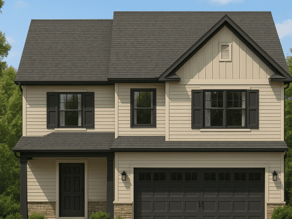 Charming 2-Story House Plan with Craftsman Character