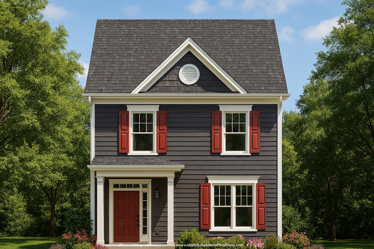 Charming Townhome Floor Plan with CAD & Blueprint Designs