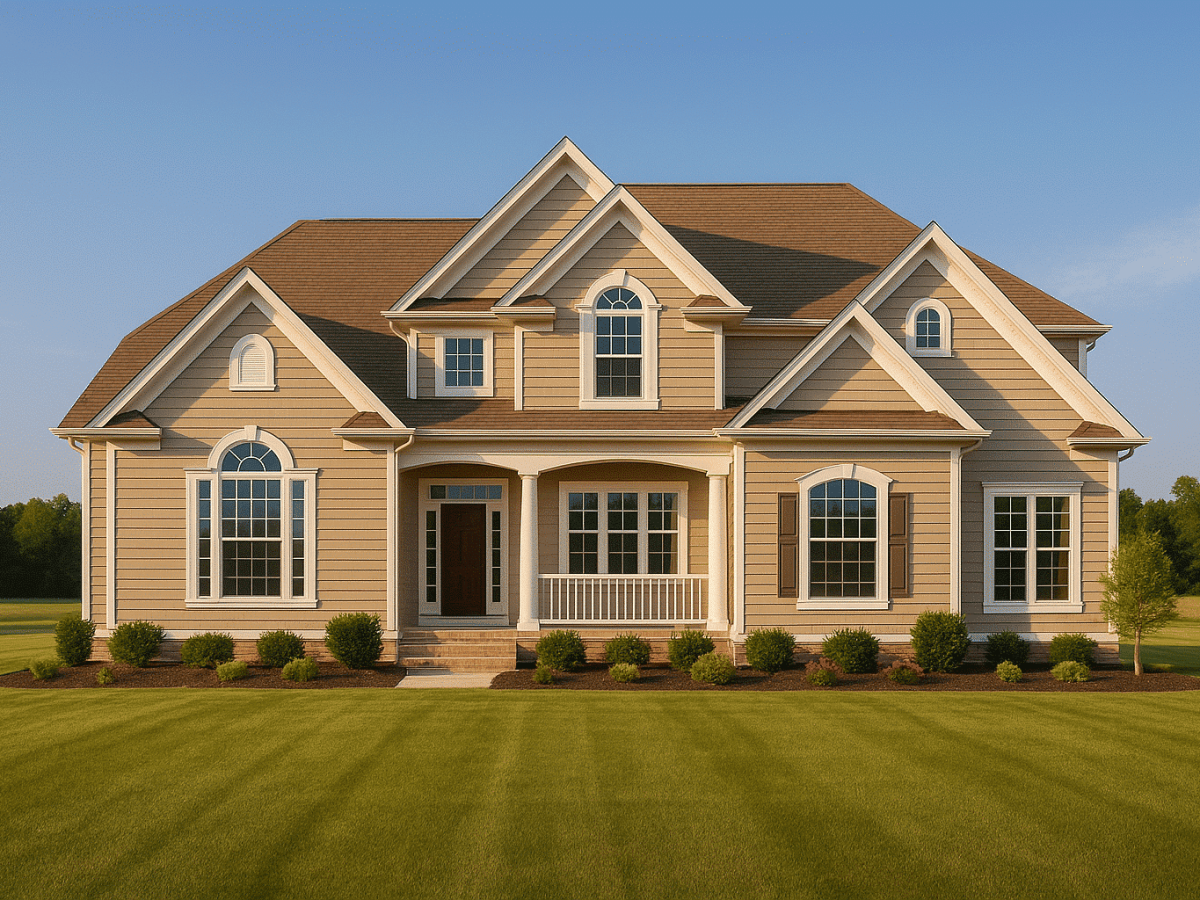Classic 2-Story House Plan with 4 Bedrooms & CAD Blueprint Designs