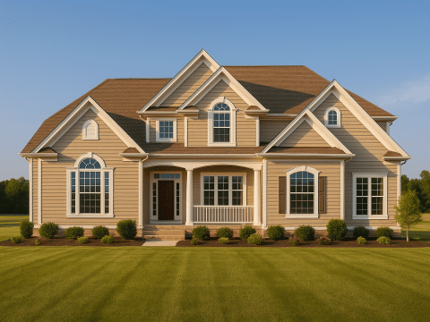 Classic 2-Story House Plan with 4 Bedrooms & CAD Blueprint Designs
