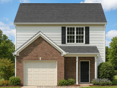 Classic 2-Story House Plan with CAD Blueprints and Timeless Design