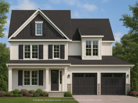 Classic 2-Story House Plan with CAD Designs and Timeless Craftsman Style