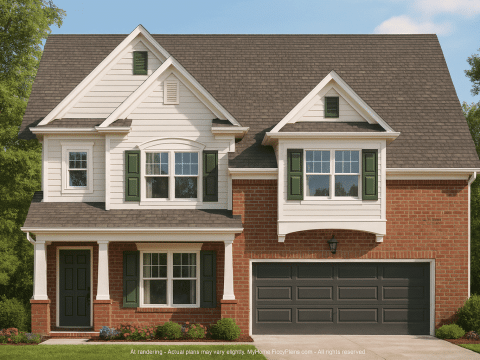 Classic Suburban House Plan with Spacious Layout and CAD Blueprints