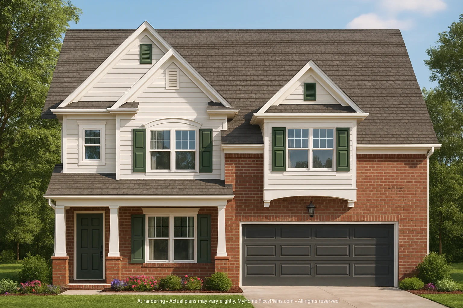 Classic Suburban House Plan with Spacious Layout and CAD Blueprints