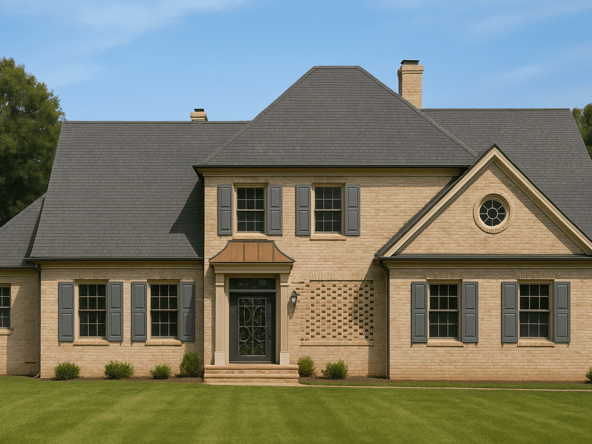 Colonial Home Floor Plan 5-Bed, 4-Bath, 2-Story Blueprint
