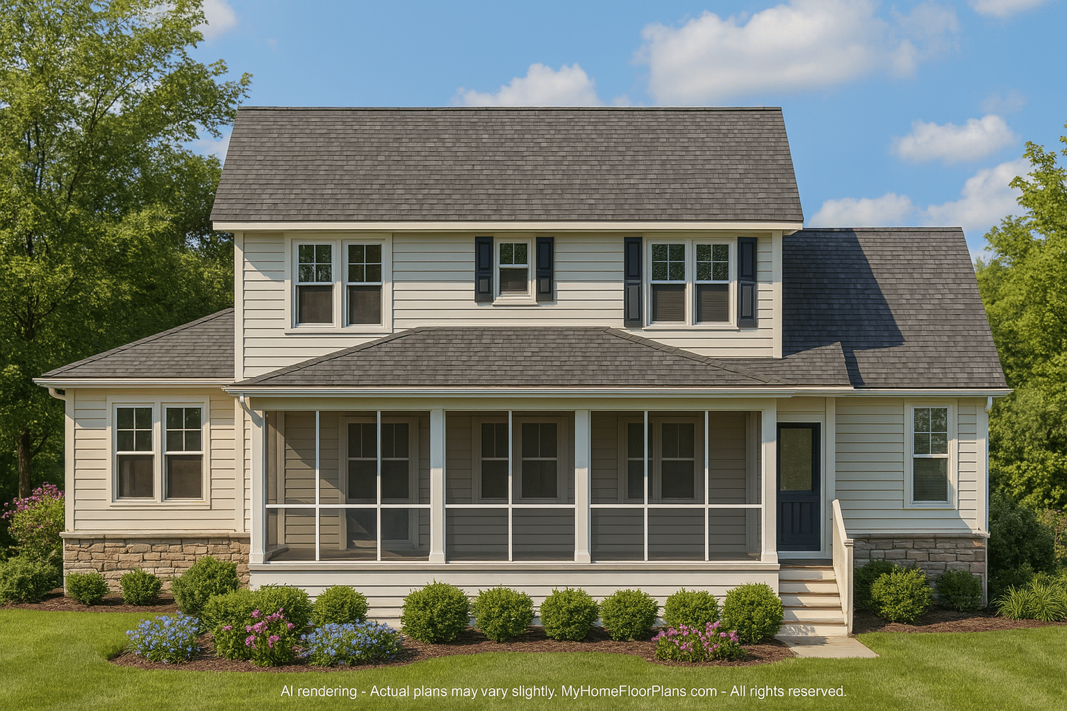 Compact 2-Story Garage Plan with Living Space & CAD Blueprints
