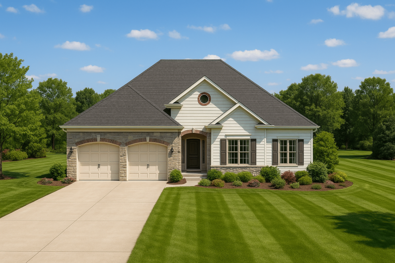Craftsman Home Floor Plan 1,943 Sq Ft with CAD Designs