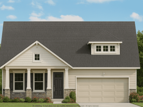 Craftsman Home Plan with 3 Bedrooms and 3 Floors of Versatile Living