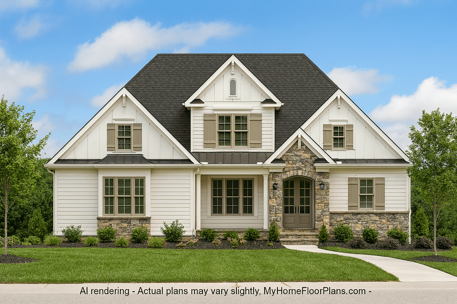 Craftsman Home Plan with Spacious Layout and Designer Features