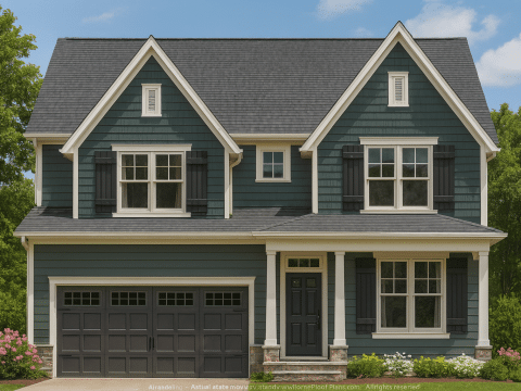 Craftsman-Style House Plan with Inviting Floor Layout and CAD Designs