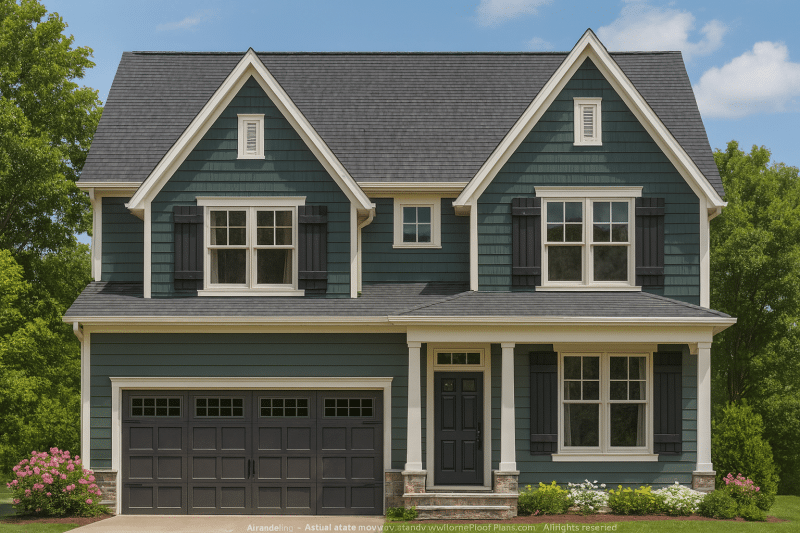 Craftsman-Style House Plan with Inviting Floor Layout and CAD Designs