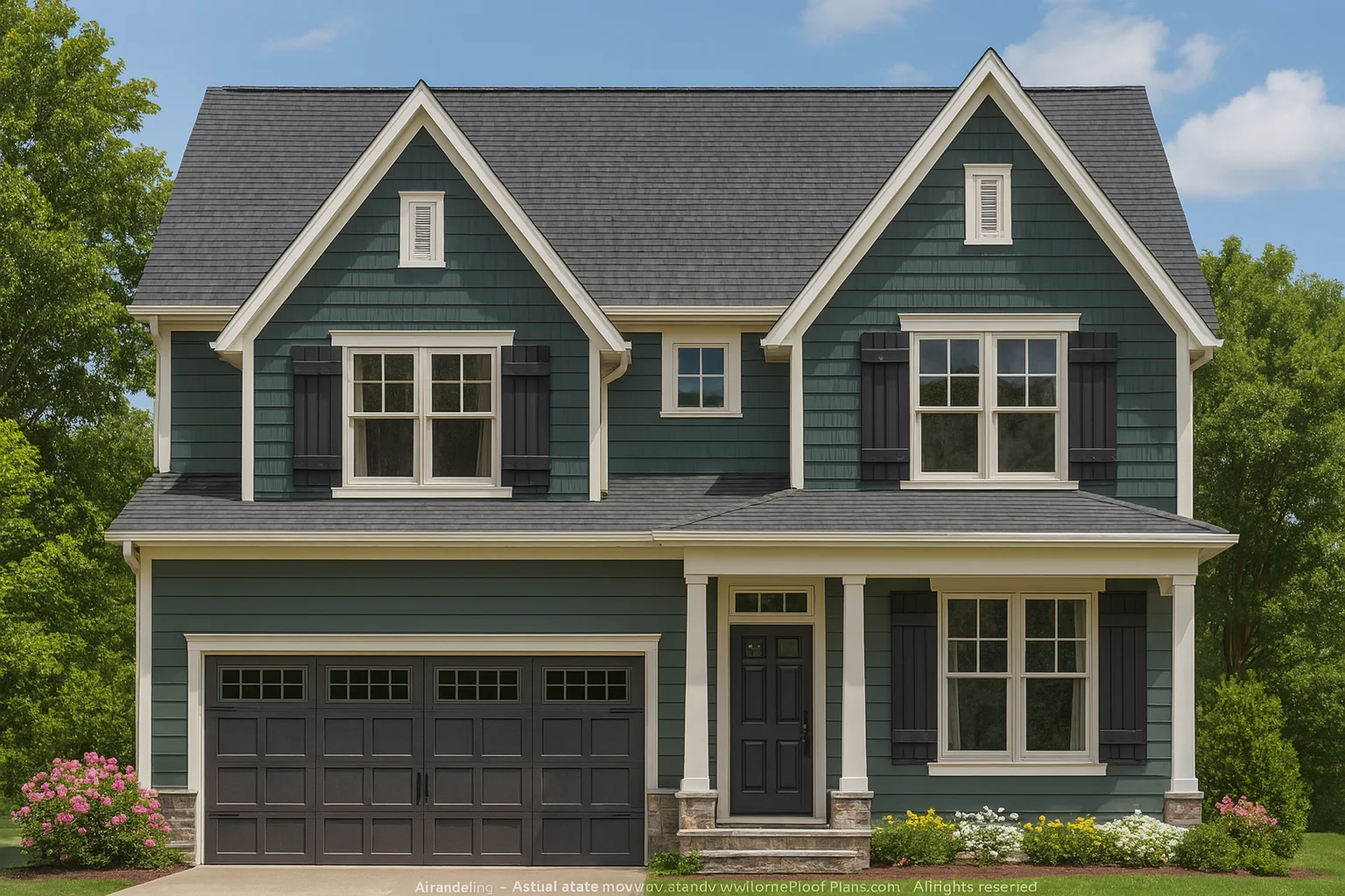 Craftsman-Style House Plan with Inviting Floor Layout and CAD Designs