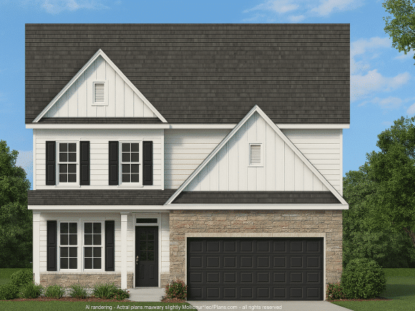 Custom Home Floor Plan CAD Designs & Architecture Blueprint