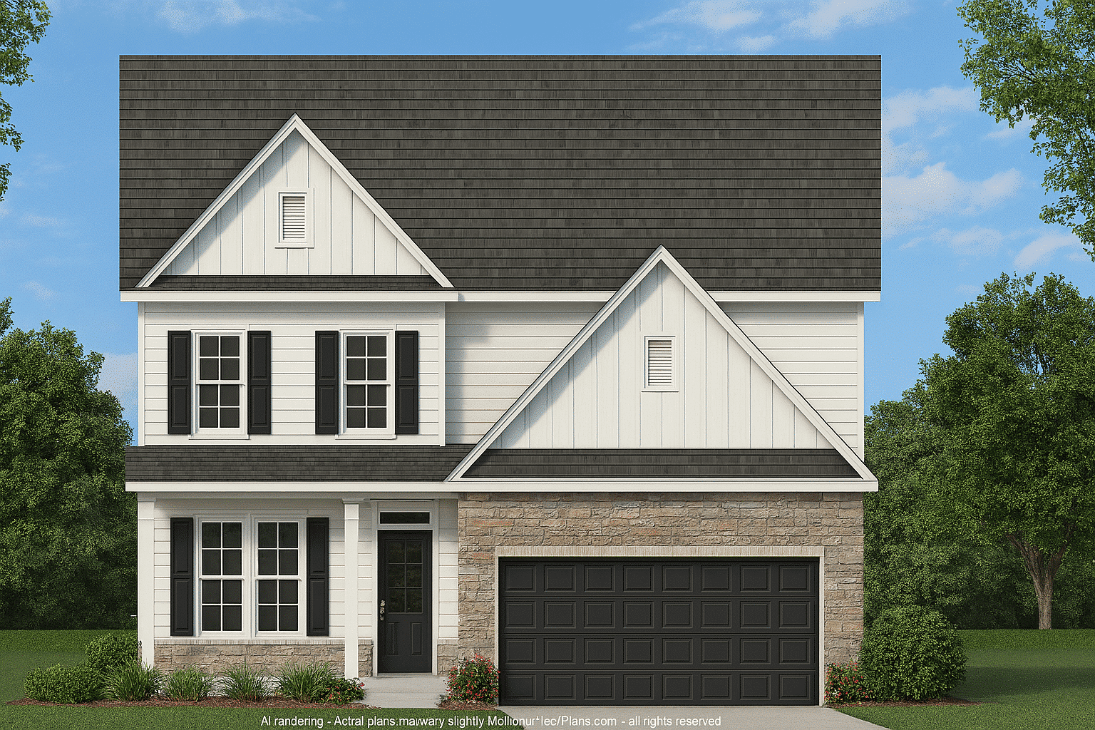 Custom Home Floor Plan CAD Designs & Architecture Blueprint