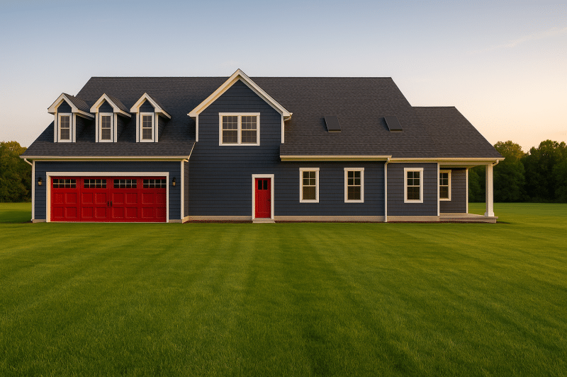 Customizable Home Floor Plan with Colonial Charm & Flexible Blueprint