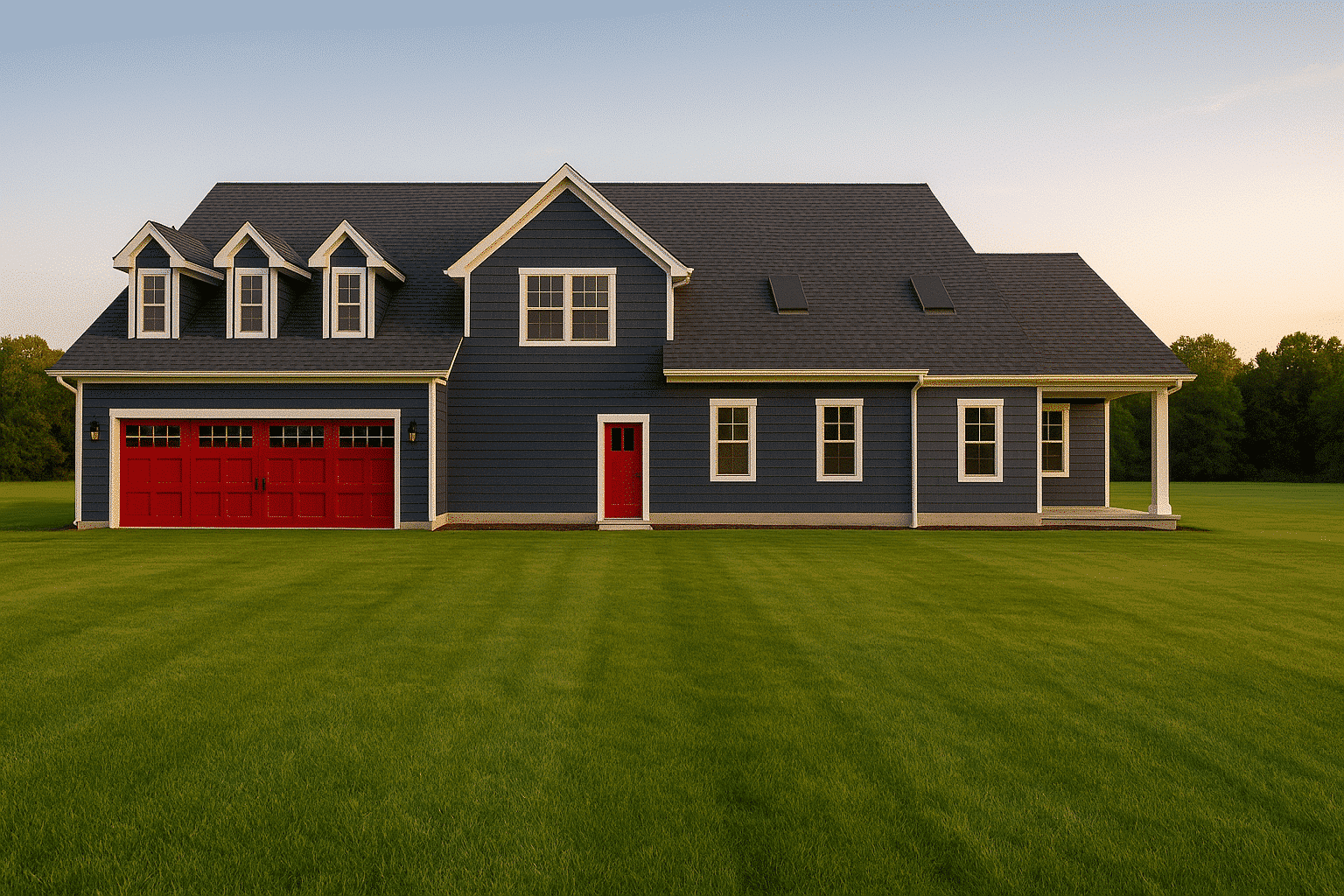 Customizable Home Floor Plan with Colonial Charm & Flexible Blueprint