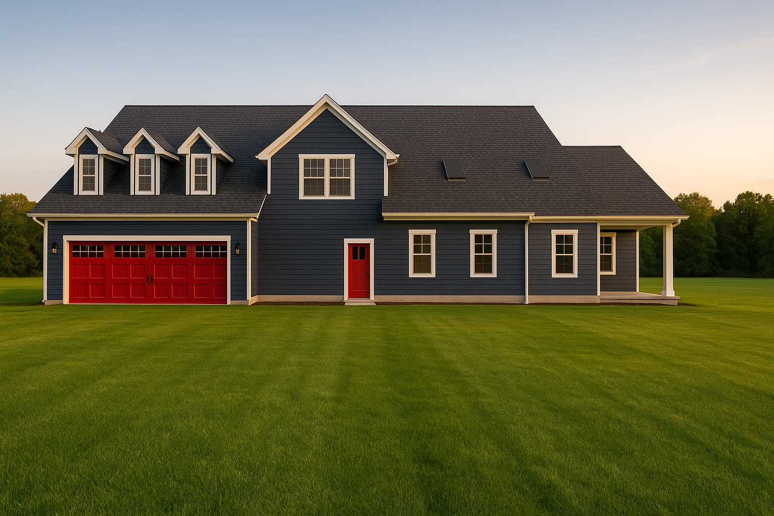 Customizable Home Floor Plan with Colonial Charm & Flexible Blueprint