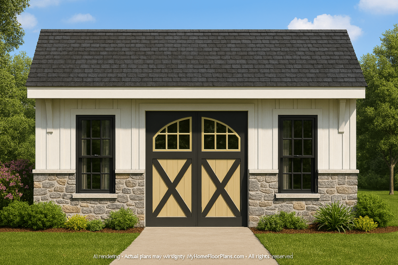 DO NOT cut off left or right side of image and make house is beautiful and make place of house is big