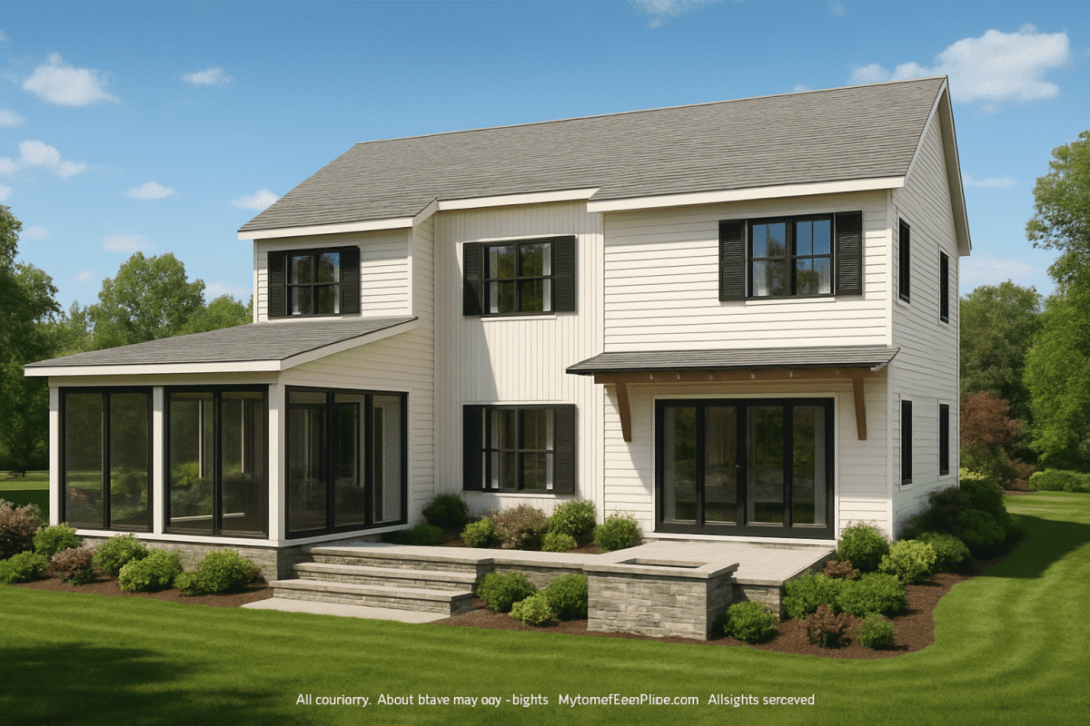 Efficient House Plan with CAD Designs and Functional Layout