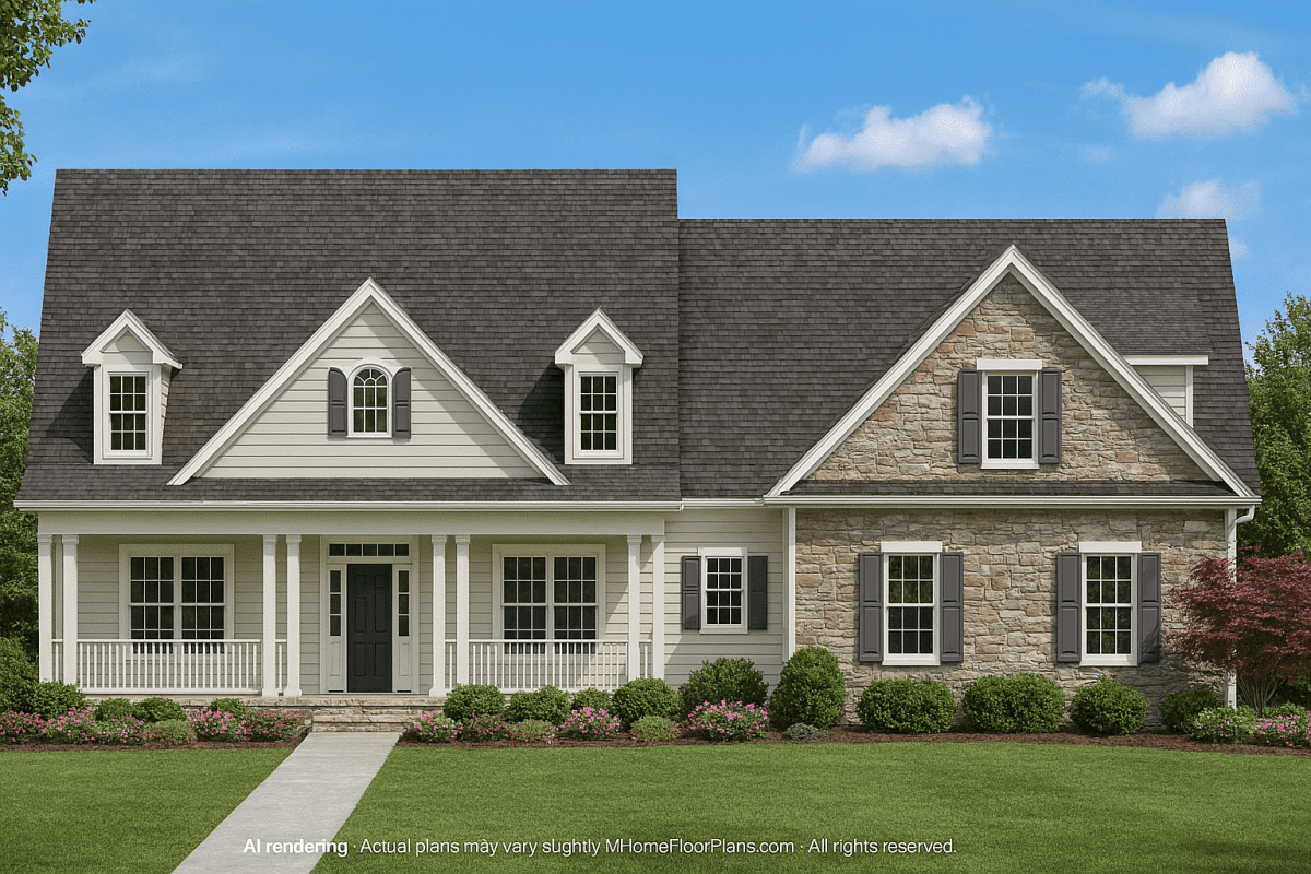Effortlessly Stunning Home Designs with Floor Plans & CAD Files