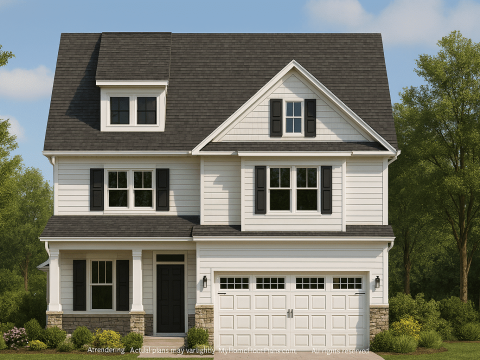 Elegant 2-Story House Plan with Traditional Design and CAD Blueprints