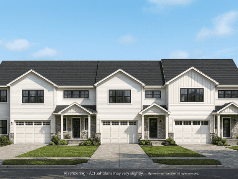 Elegant 2-Story Multi-Family House Plan with CAD Designs & Blueprints