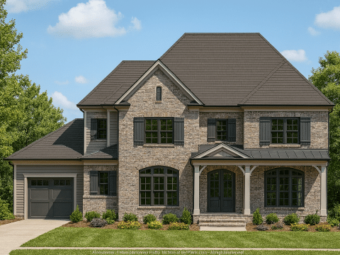 Elegant 2.5-Story Traditional House Plan with 5 Bedrooms
