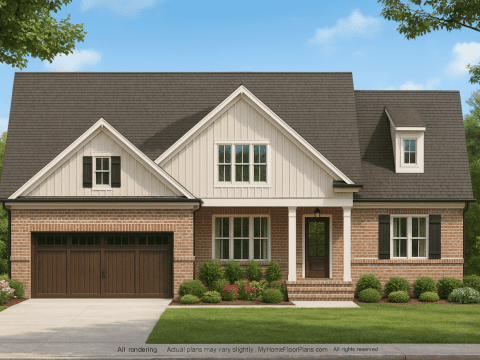 Elegant Craftsman Home Plan with Modern Floor Designs