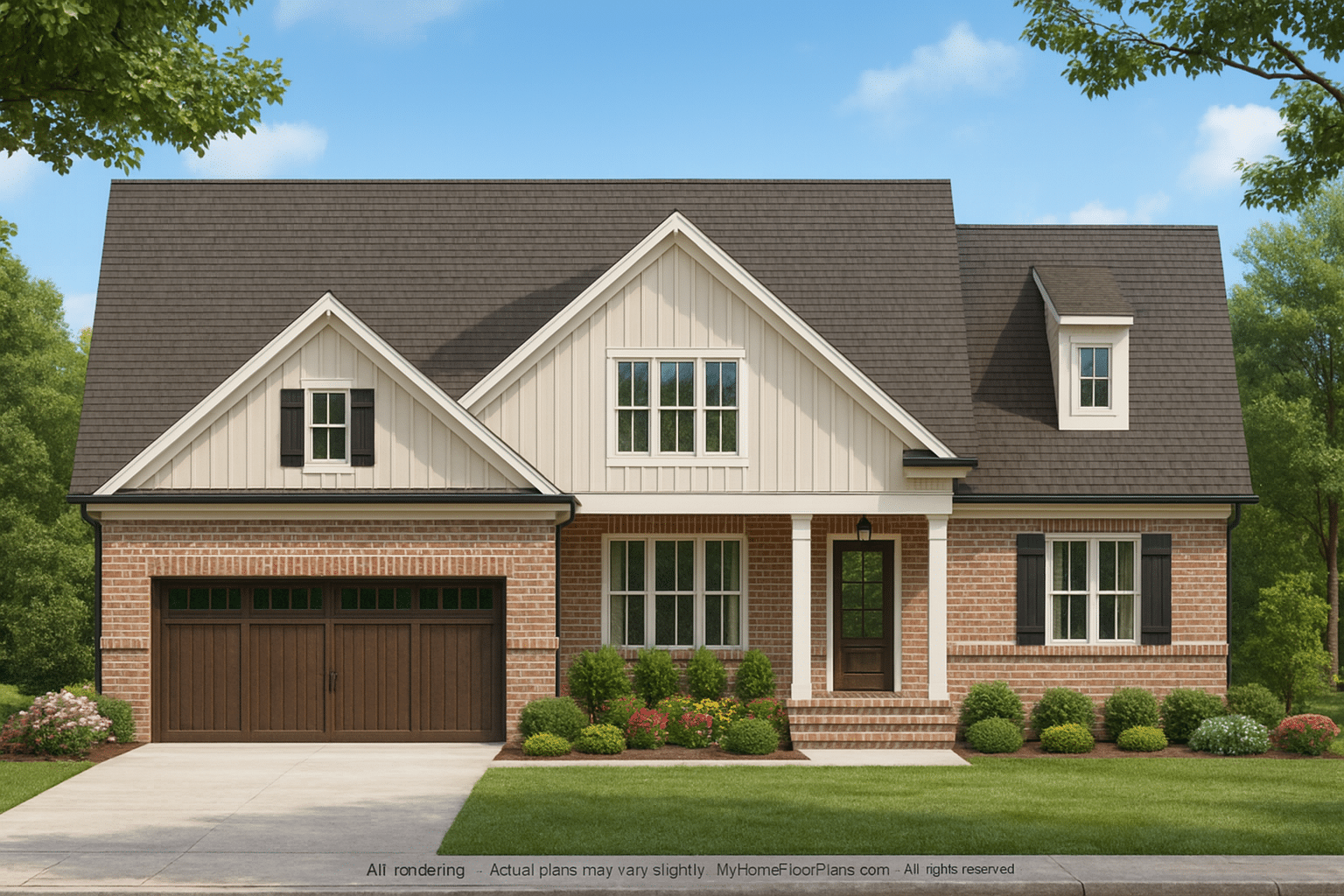 Elegant Craftsman Home Plan with Modern Floor Designs