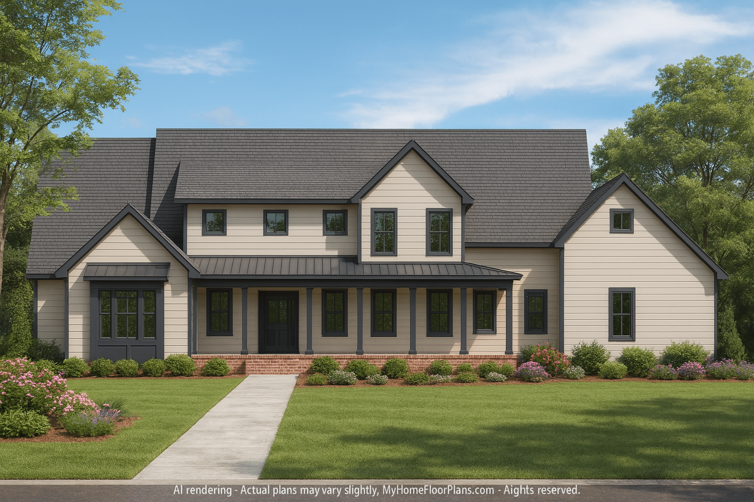 Elegant Home Floor Plan with CAD Designs and Modern Architecture