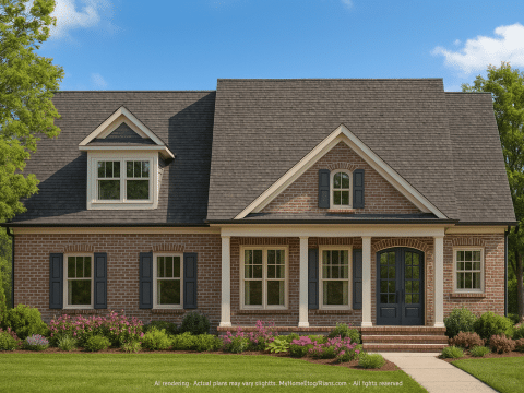Elegant Home Plan with 4 Bedrooms and Craftsmanship in Design